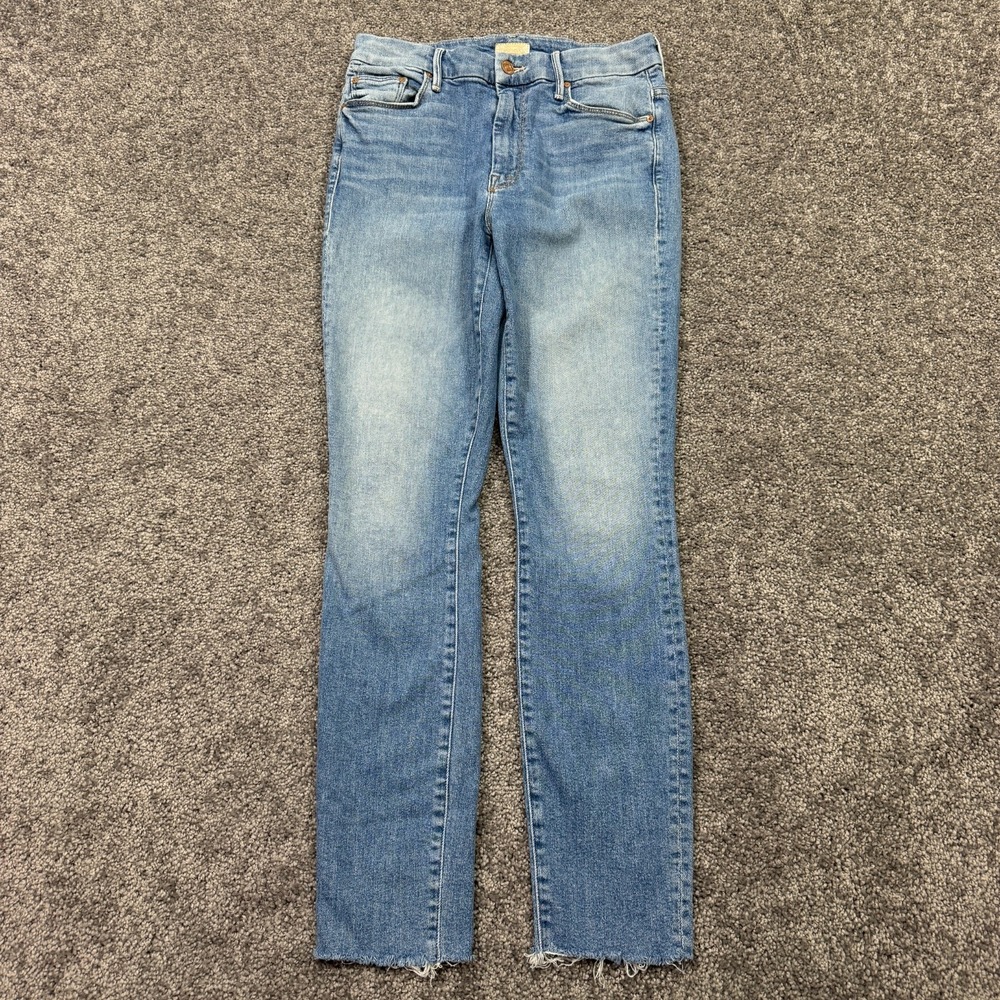 MOTHER Blue Ankle & Cropped Jeans